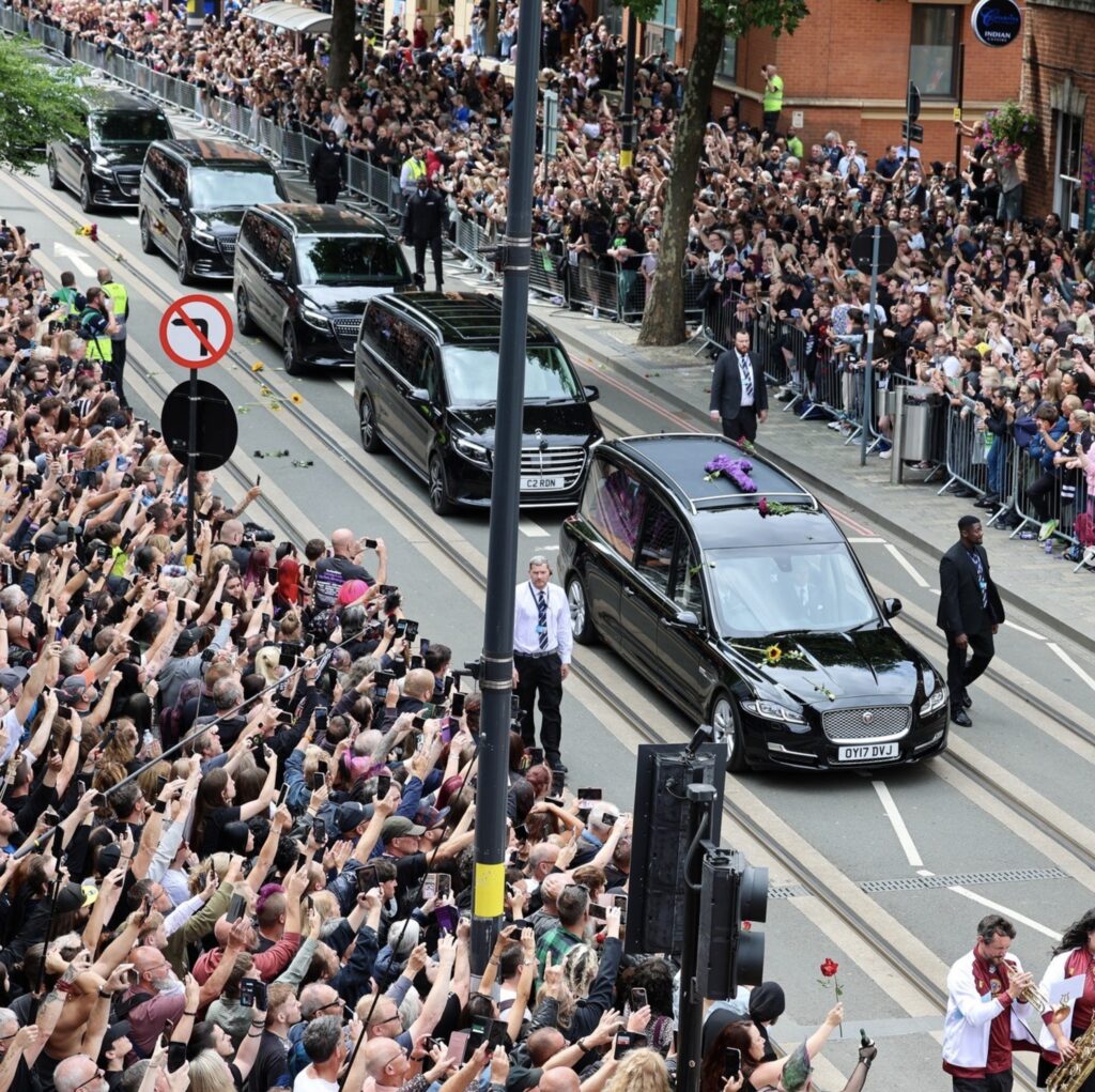 ozzy osbourne procession 2025 memorial black sabbath funeral